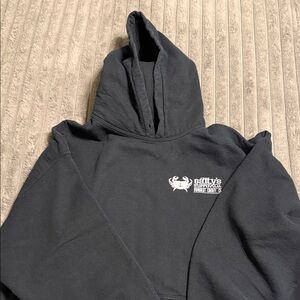 Vintage Salty’s Supply Co. black hoodie